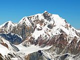 17 Putrun Himal with Genjang Below Close Up From Chulu Far East Summit Panorama 